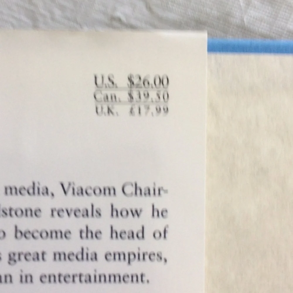 Simon & Schuster hardcover book